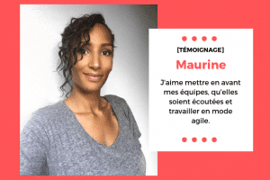Maurine, Cheffe de projet