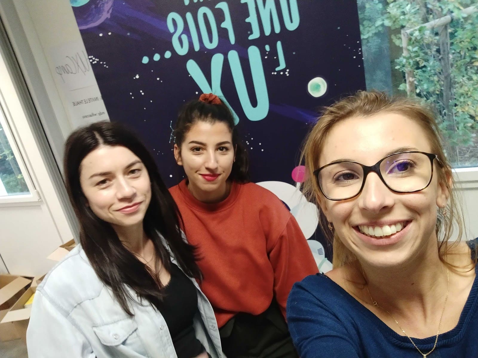 Olha, Manou et Floriane