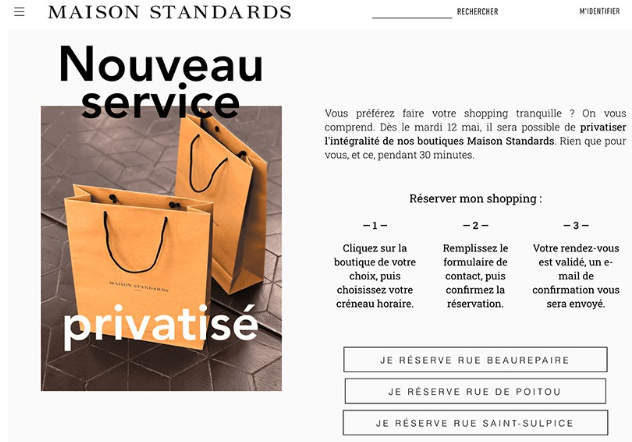 Privatisation magasin