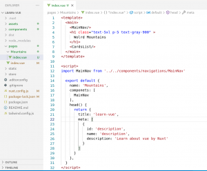 Code exemple