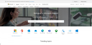 exemple site microsoft